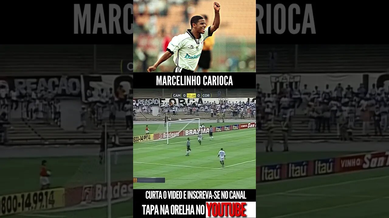 GOL MARCELINHO CARIOCA! ATLÉTICO-MG 1 X 5 CORINTHIANS. BRASILEIRÃO 1998.