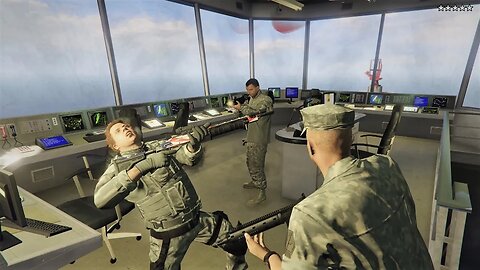 GTA 5 - Jimmy's FIVE STAR RAMPAGE AT FORT ZANCUDO (GTA V Funny Moments)
