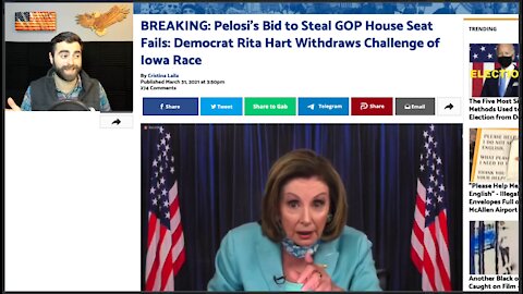 Nasty Pelosi & Democrats FAIL To Steal GOP House Seat In Iowa!