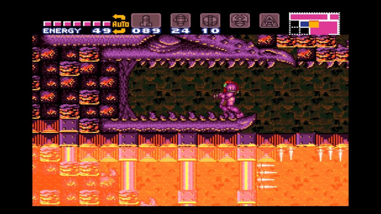 Super Metroid: Upper & Lower Norfair Magmatic ReMixage