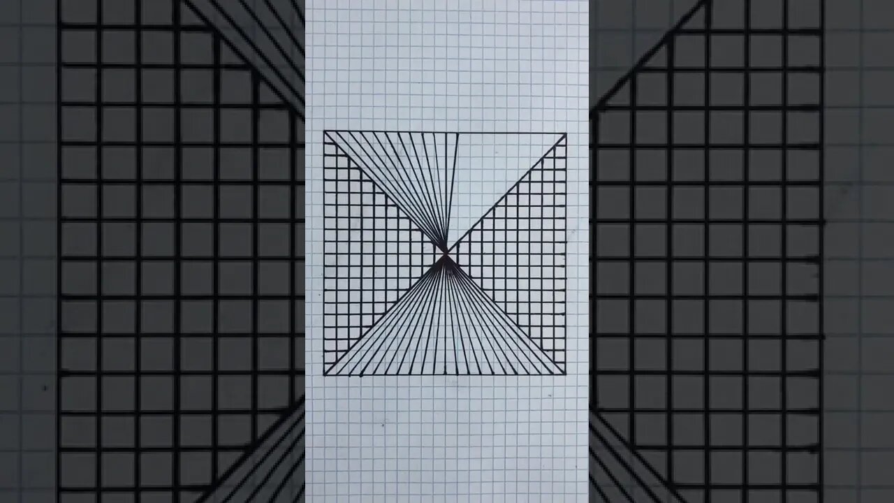 Drawing New Special Banger Optical Art #shorts #youtubeshorts