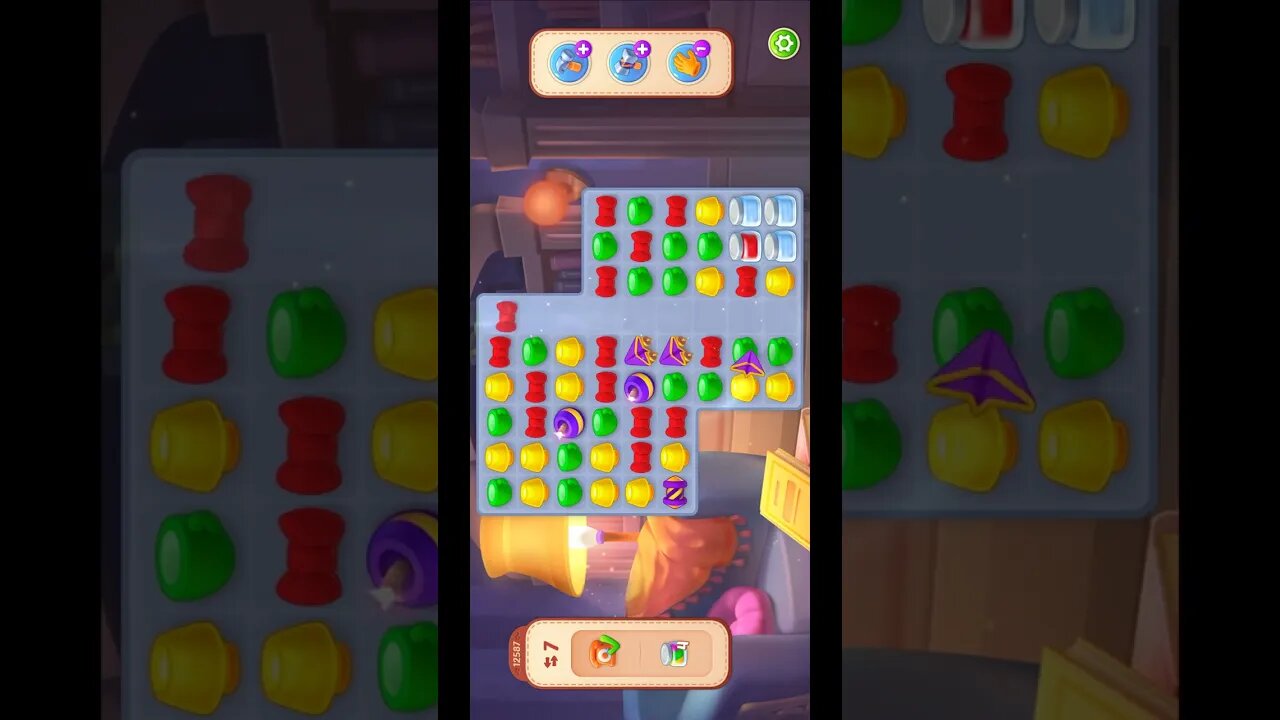 Shorts Playrix Homescapes Gameplay Walkthrough Level 12587-070