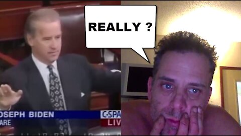 Hunter listening his father´s statements