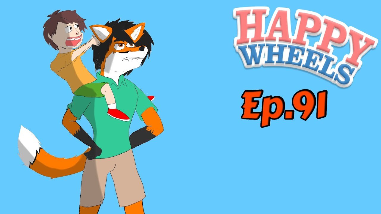 TailslyPlays Happy Wheels[Ep.91]I'm a mouse hole