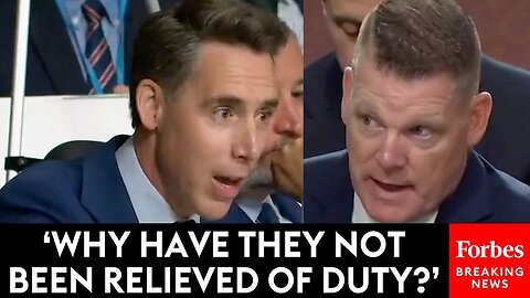 Josh Hawley To Acting Secret Service Director: Why Has No One Involved In Trump Shooting Been Fired?