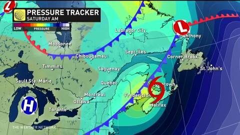 Elsa expected to reach Atlantic Canada by Friday evening as post-tropical storm