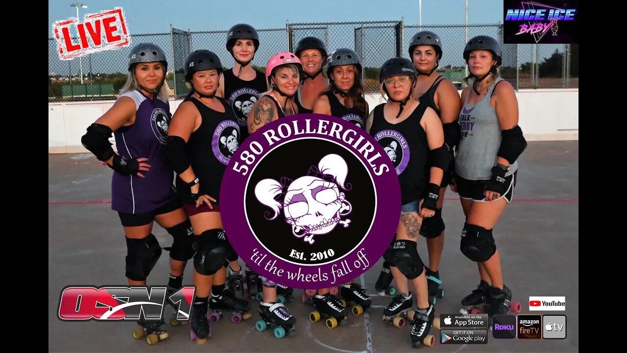 580 Rollergirls vs Tornado Alley 2023