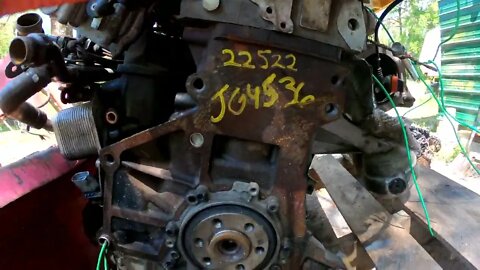 Inspect junk yard engines carefully before installing. Document everything !!