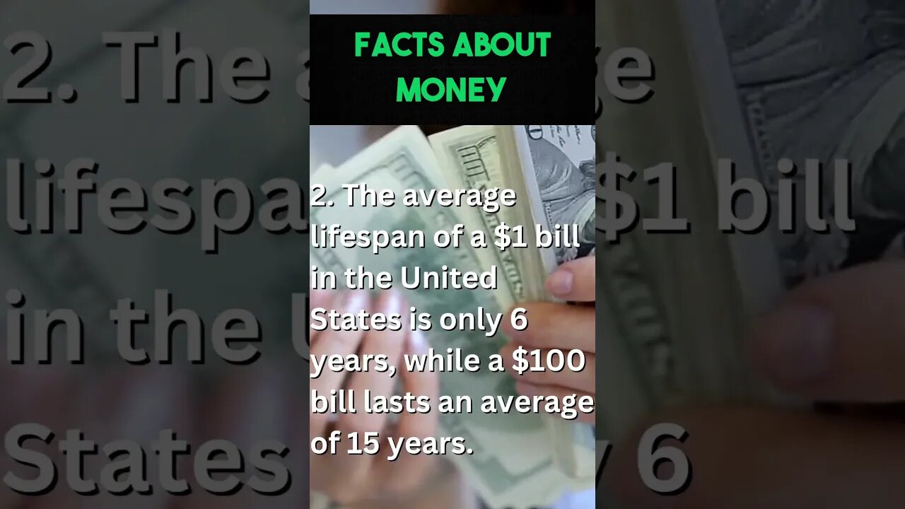 Facts About Money That Will Blow Your Mind #shorts