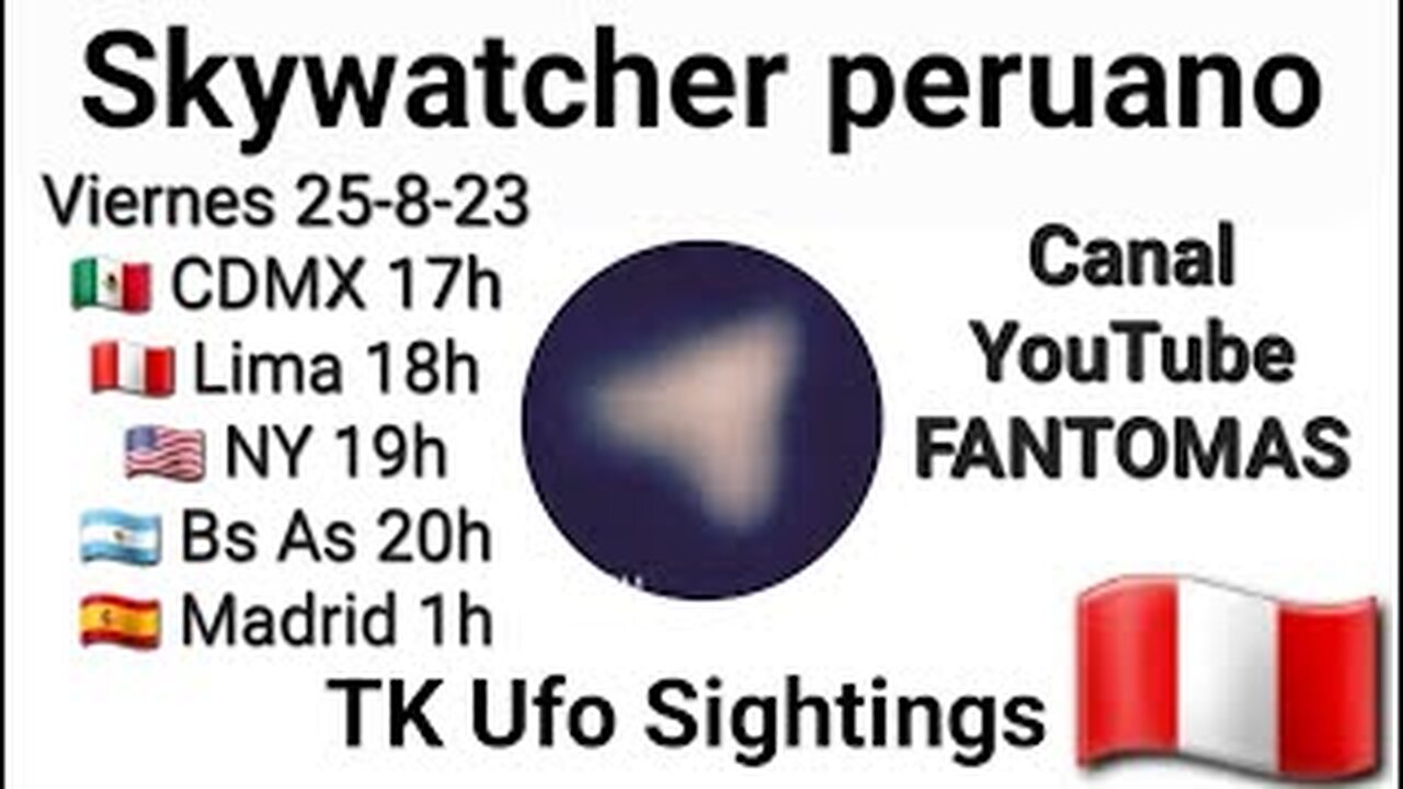 TK // Skywatcher peruano 🇵🇪 @tkufosightingsanonymous8261 (25-8-23)