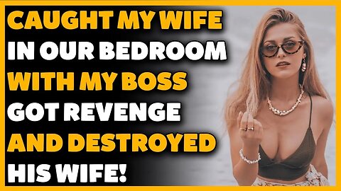 CAUGHT My Wife In Our BEDROOM With My BOSS So I Got REVENGE & Destroyed His Wife! (Reddit Cheating)