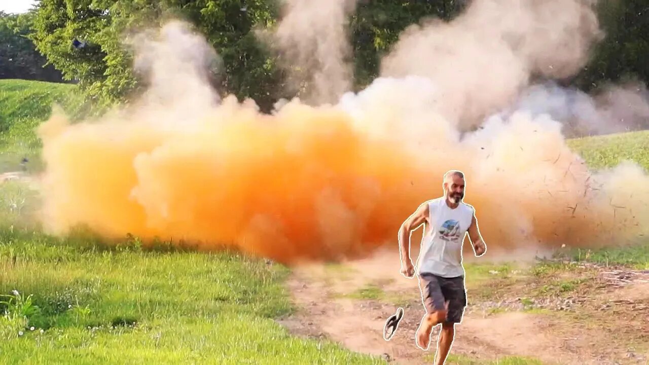 Tannerite Nearly BLEW UP My Crazy Brother!