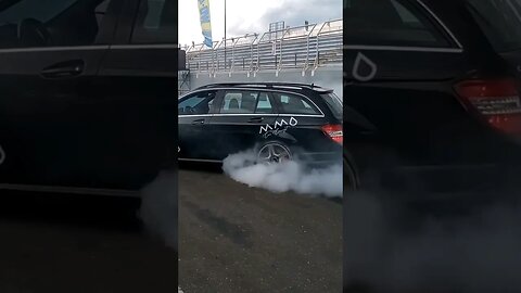 C63 AMG Burnout #c63amg #burnout