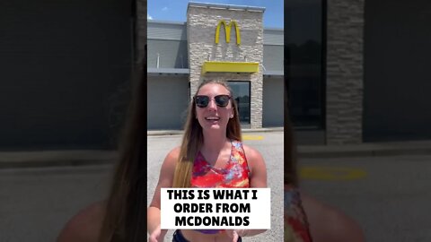 What I Order from McDonalds 🤤 #shorts