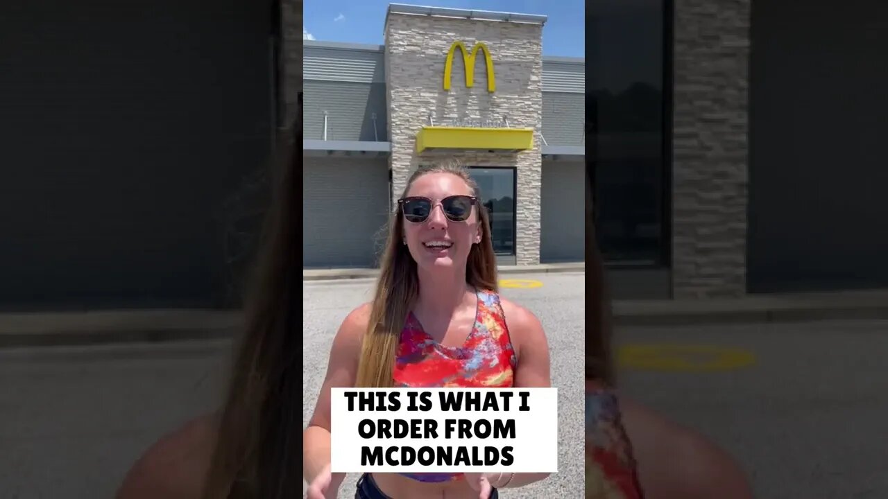 What I Order from McDonalds 🤤 #shorts