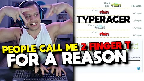 Tyler1 vs TYPERACER [Tyler1 vs Erobb221 Variety Training]