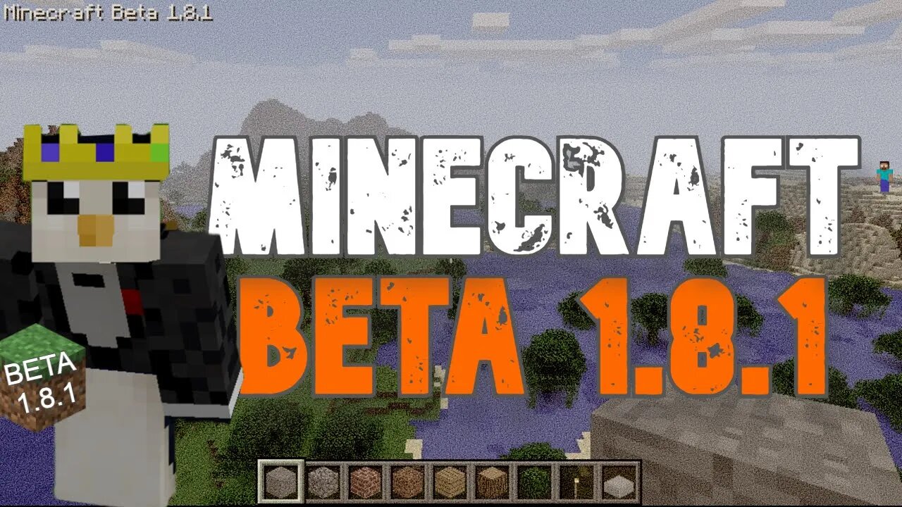 VISITING OLD MINECRAFT BETA 1.8.1