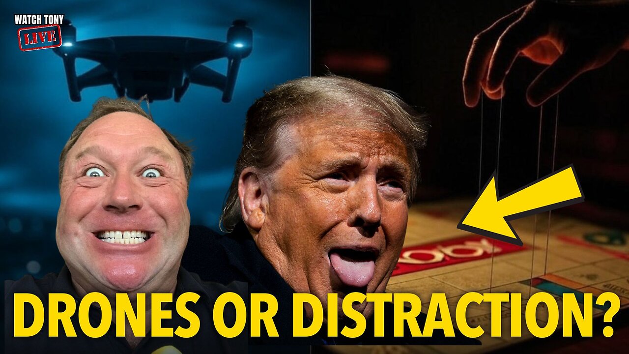 The Great Drone Distraction: What Are They Hiding From Us? | The Tony Michaels Podcast #797