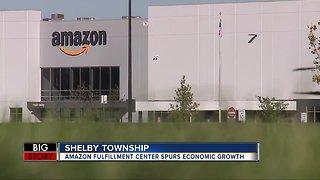 Amazon fulfillment center spurs economic growth