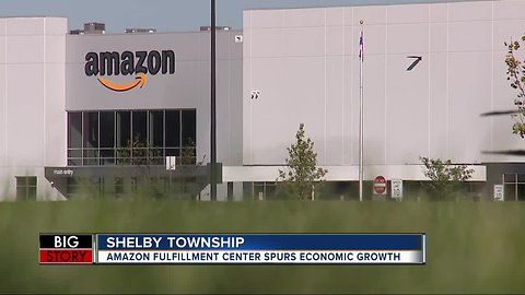 Amazon fulfillment center spurs economic growth