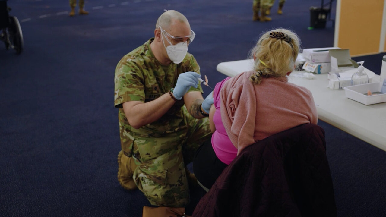 Vaccination Support in Rhode Island B-Roll