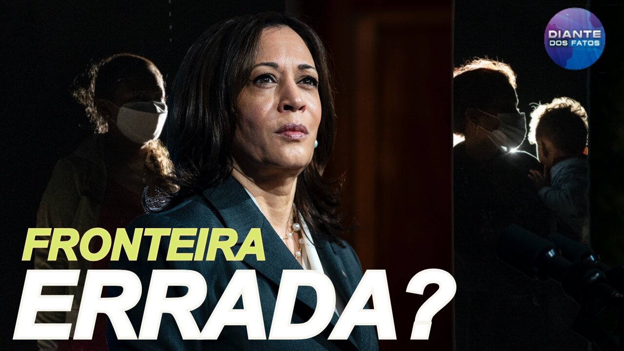 Kamala é pressionada por visitar 'fronteira errada'; centenas de migrantes ilegais contrabandeados