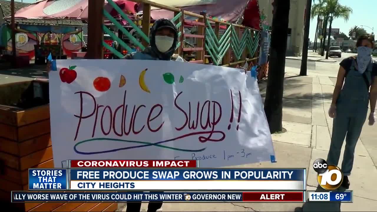 Free Produce swap grows in popularity