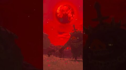 BLOOD MOON TIME!! #shorts #nintendoswitch #zeldatearsofthekingdom #enterthecronic