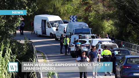 Man Wearing Explosive Device Shot By Spanish Police