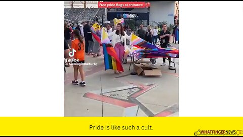 Pride is like such a cult.