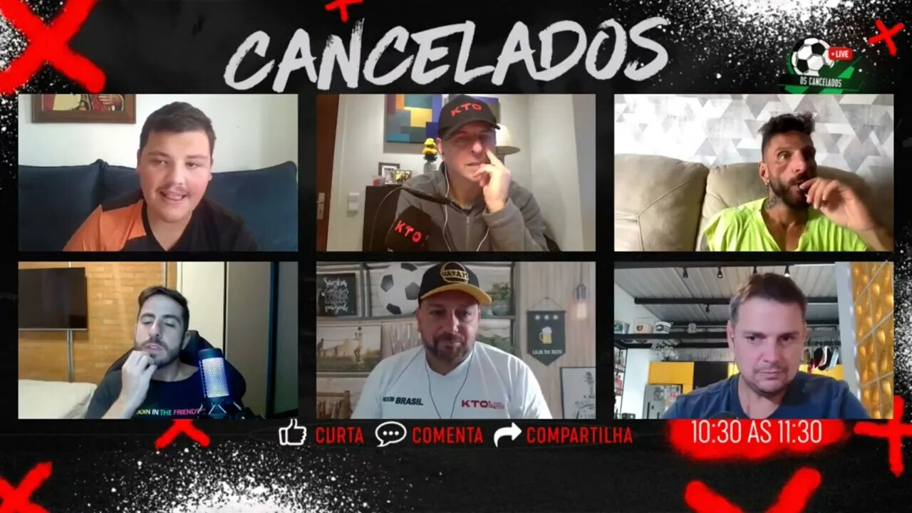 Os Cancelados 19/01/23 - Presuntinho faz análise rápida de Madureira x Flamengo