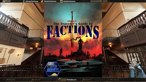 Interview with Tabletop Journeys on The Traveler's Guide to Factions