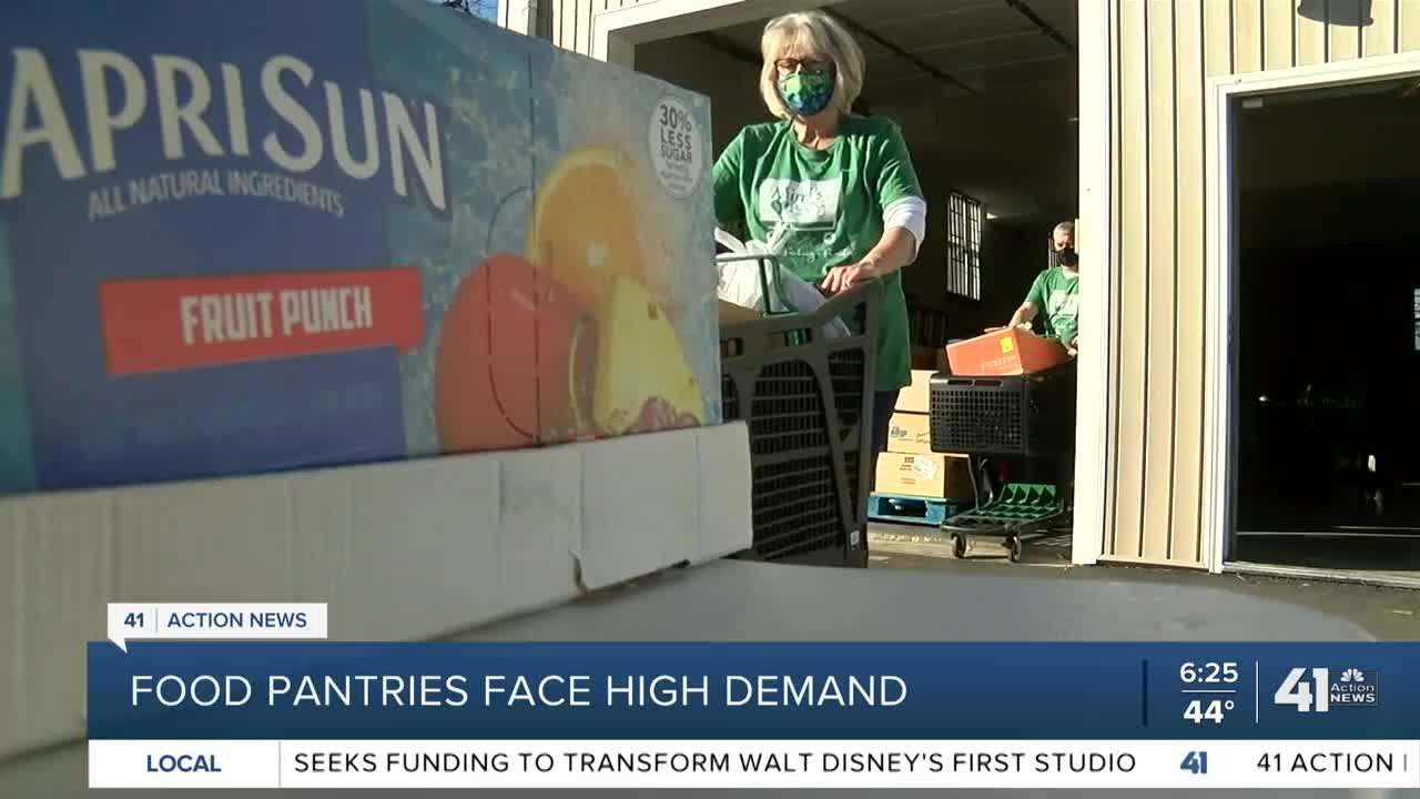 Food pantry sees increase in demand as pandemic persists