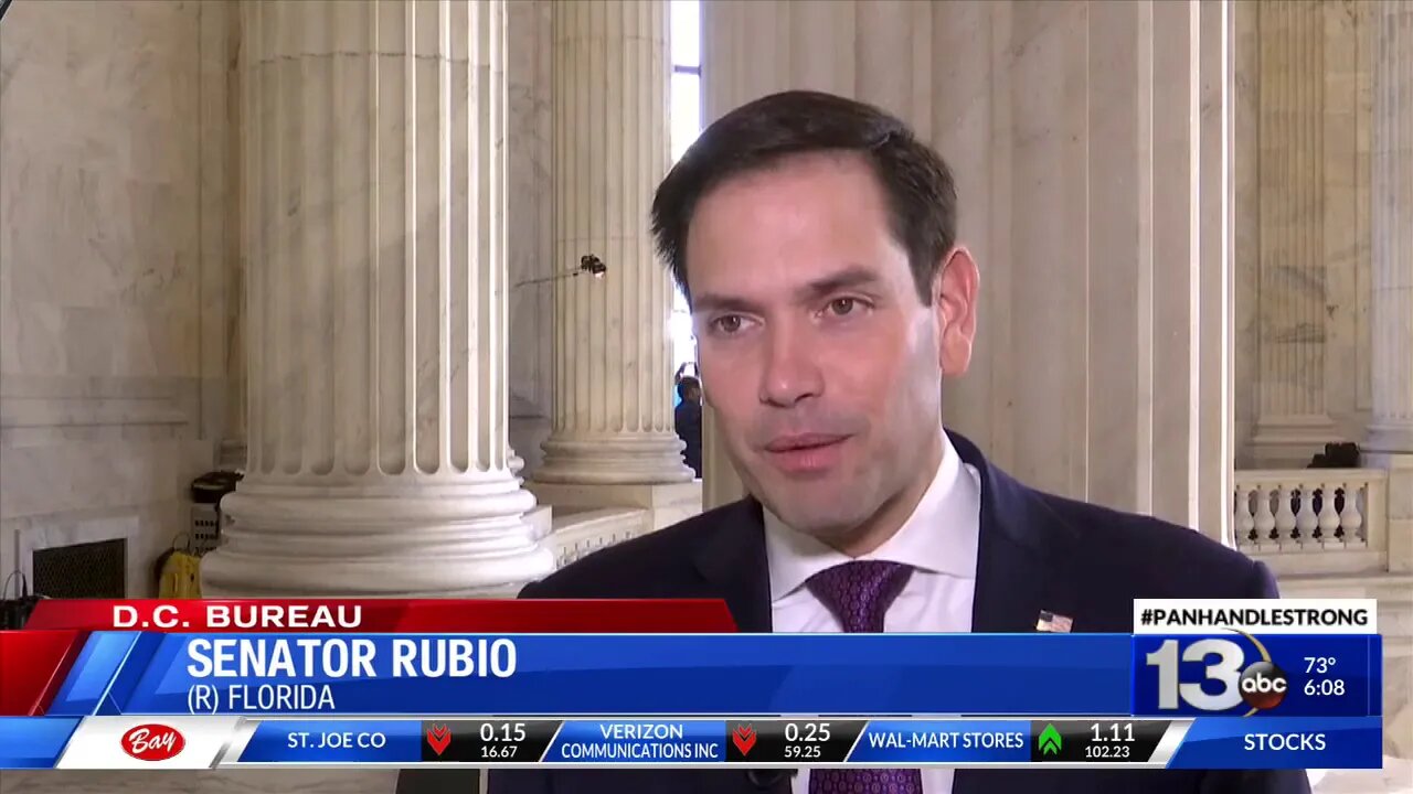 Rubio Talks to WMBB About Disaster Relief Efforts