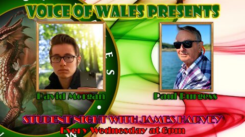 Voice of Wales Student Night #1 with David Morgan, activist arrested on the seven bridge