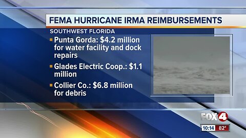 Local cities receive reimbursements from FEMA