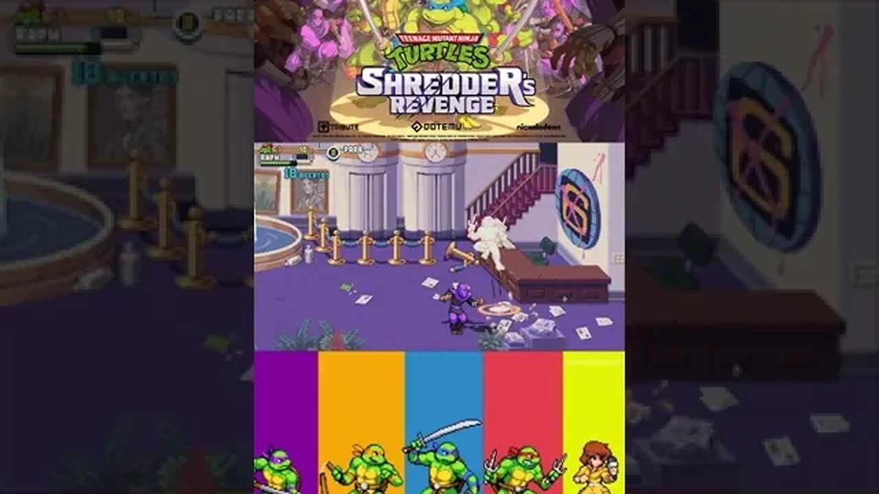 Tartarugas Ninjas Gameplay - parte 2