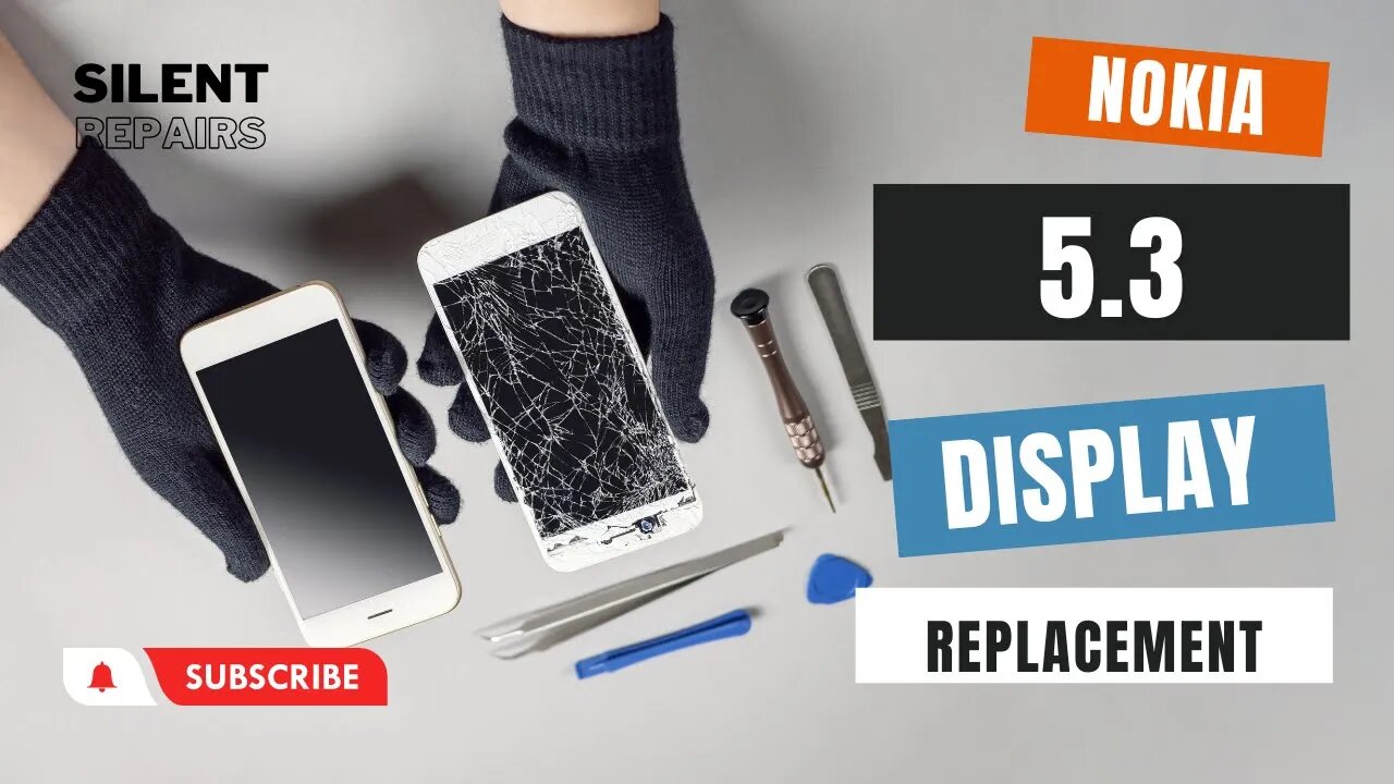 Nokia 5.3 | Screen repair | Display replacement | Repair video