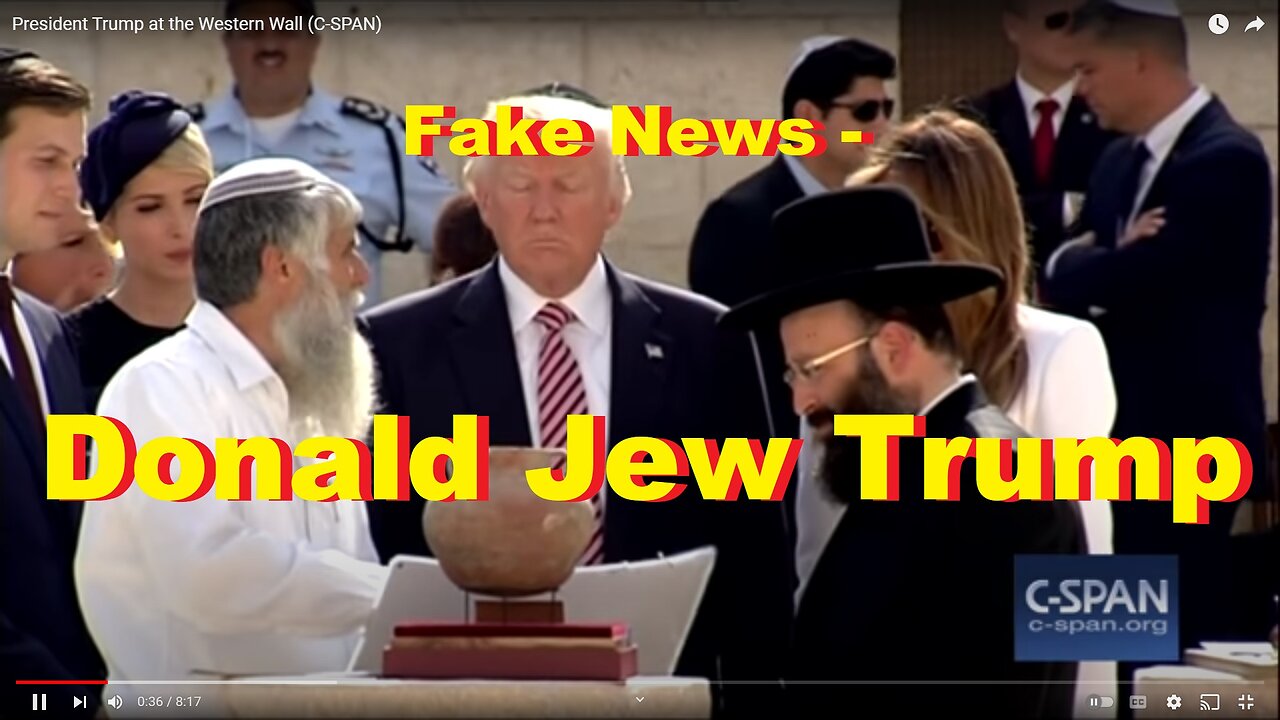 Fake News - Donald Jew Trump