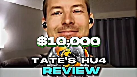Tate's The Real World AKA Hustler's University 4.0 Student Review #87 🎓🔥💪