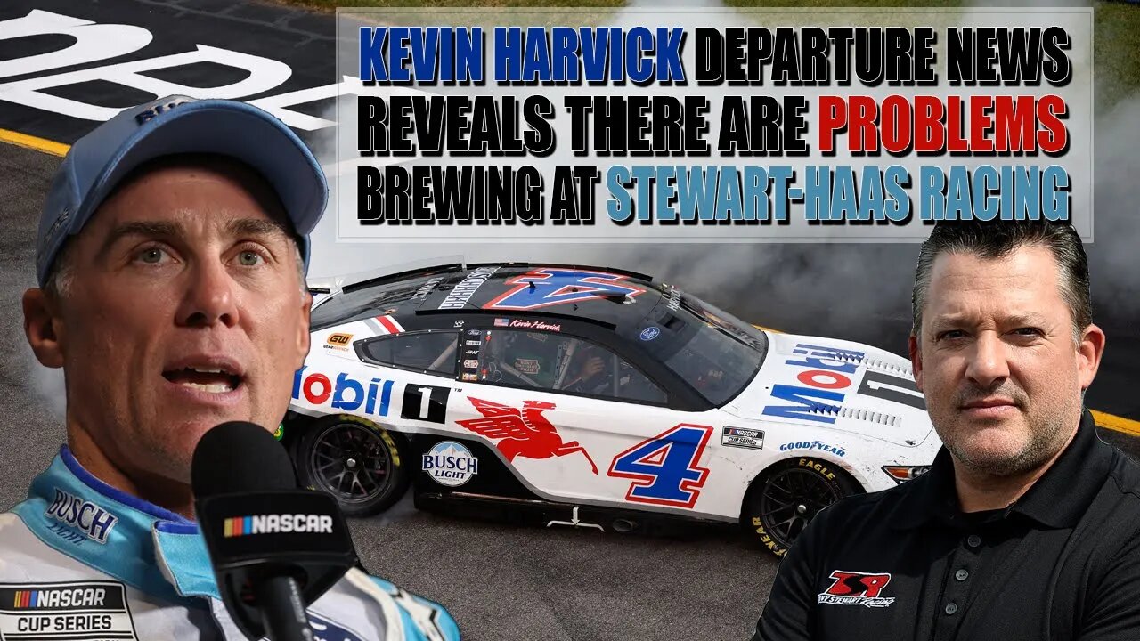 Kevin Harvick Departure News Reveals There Are Problems Brewing at Stewart-Haas Racing