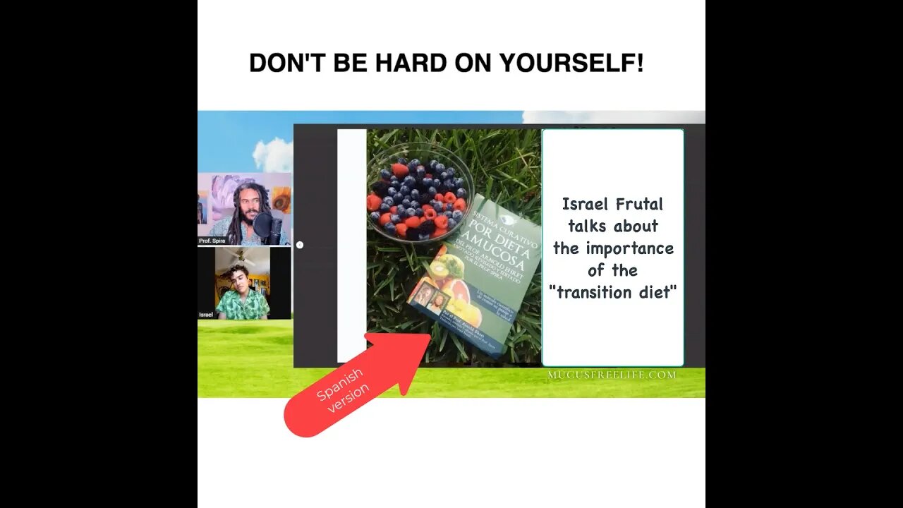 DON'T BE HARD ON YOURSELF! - W/ ISRAEL FRUTAL #Shorts