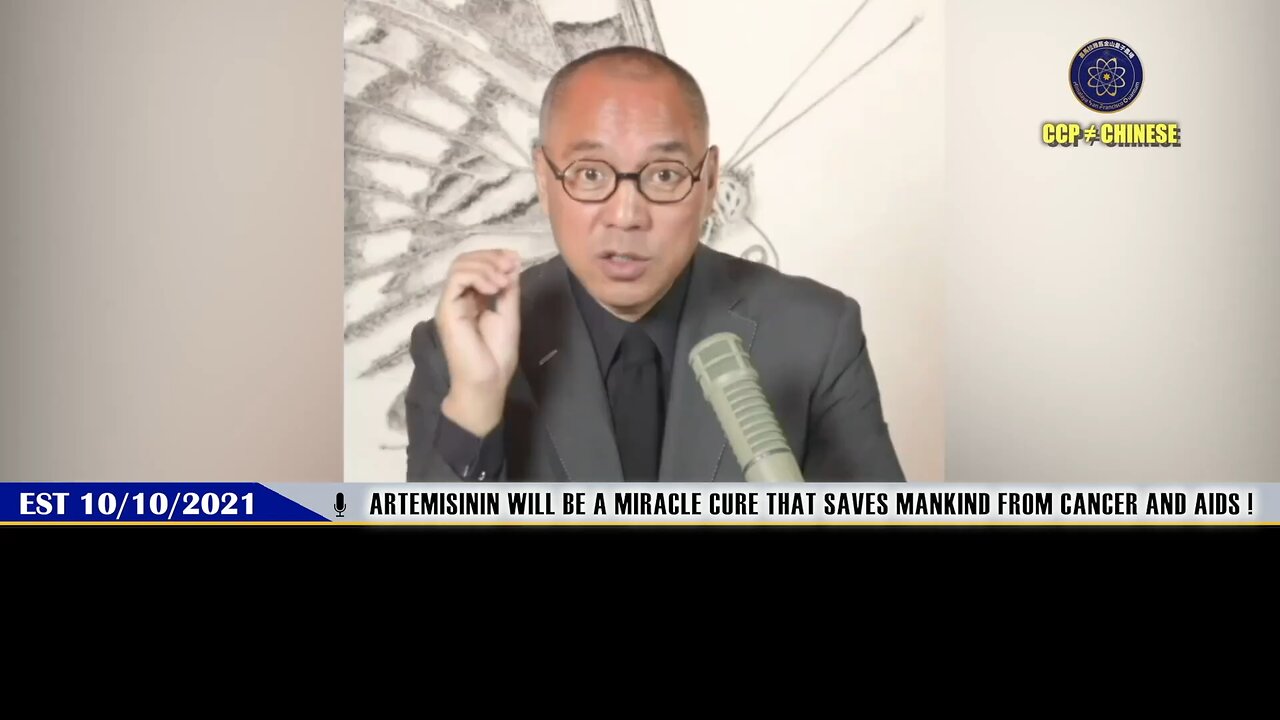 2021.10.10.MilesLive: Artemisinin will be a miracle cure that saves mankind from cancer and AIDS !