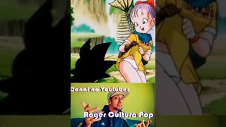 Goku falou que a Bulma tava suja 🤣 #shorts #dragonball #goku