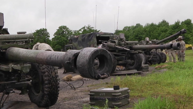 86th Infantry Brigade Combat Team (Mountain) Artillery Training