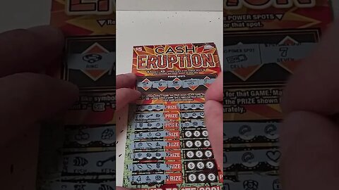 $5 Cash Eruption Lottery Tickets!