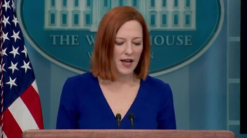 Psaki Pressed Over Ethics Of Continuing As Press Secretary