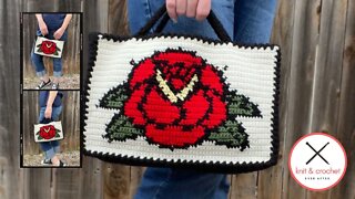 Rose Tattoo Bag Crochet Pattern Reveal