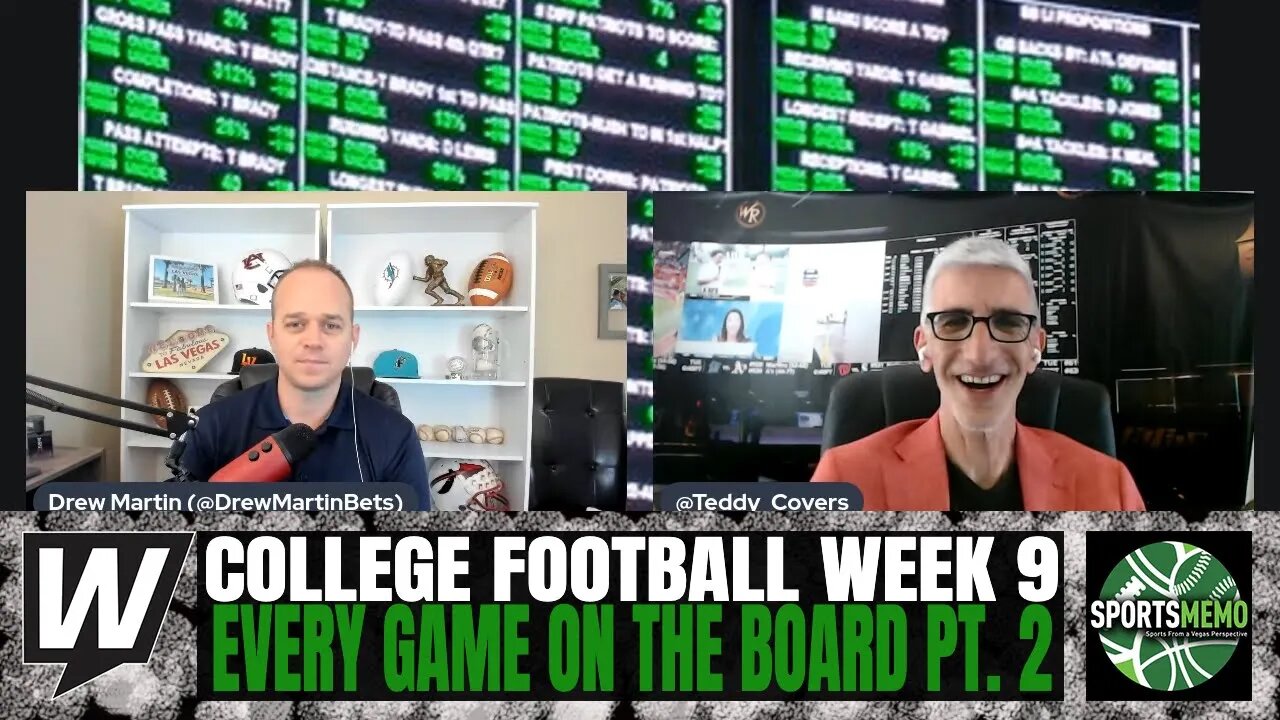 Every Game On The Board - Segment 2 of 4 | College Football Week 9 Picks and Predictions