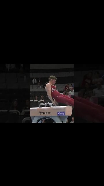 Ian Gunther on Pommel Horse - 2023 Xfinity US Championships Senior Men Day 2 #shorts